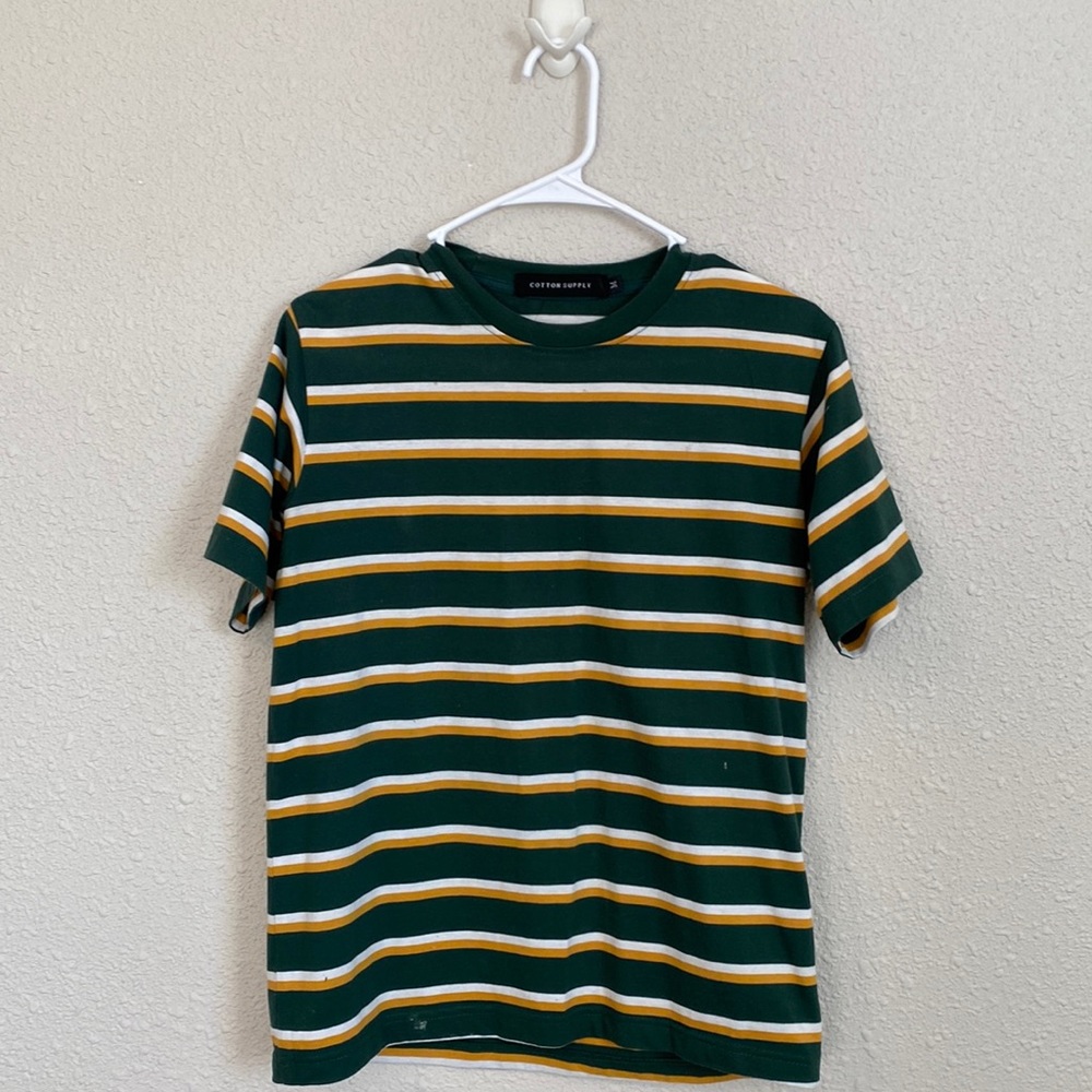 Green Stripe Tee